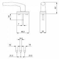 martellina NAOMI disegno tecnico